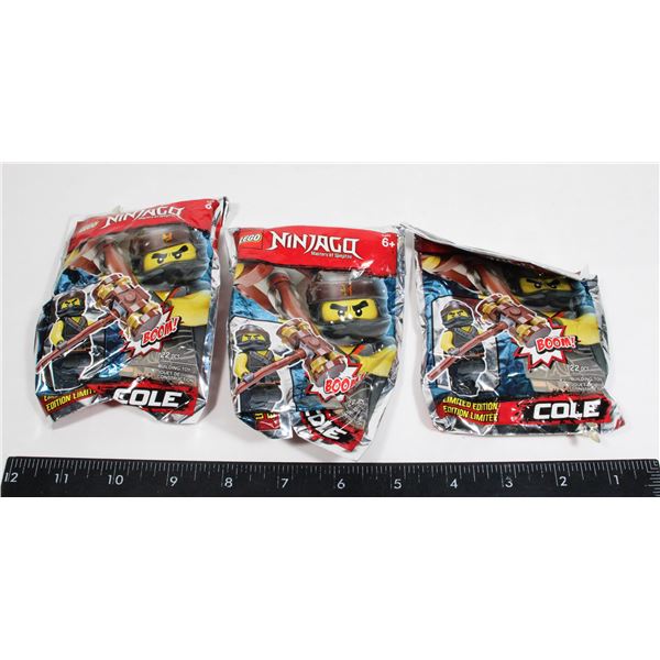 #473 SEALED LEGO MINI FIGURE BAG NINJAGO COLE
