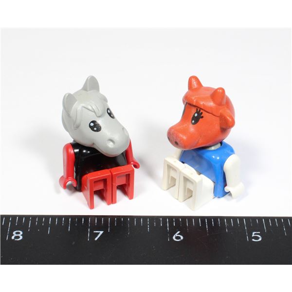 #475 LEGO 1984 MINI FIGURE FABULAND CLARA COW W/