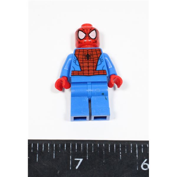 #480 LEGO SPIDER-MAN BLACK WEB PATTERN MINI FIGURE