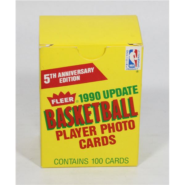 #506 FLEER 1990 UPDATE BASKETBALL PLAY PHOTO CARDS