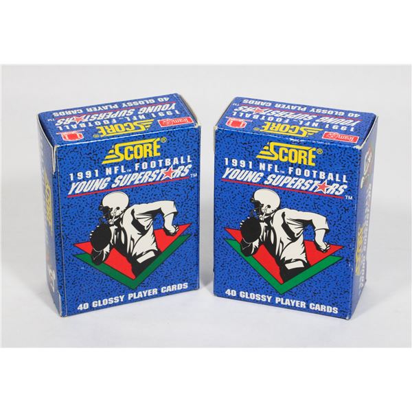 #507 SCORE 1991 NFL FOOTBALL YOUNG SUPERSTARS CARD