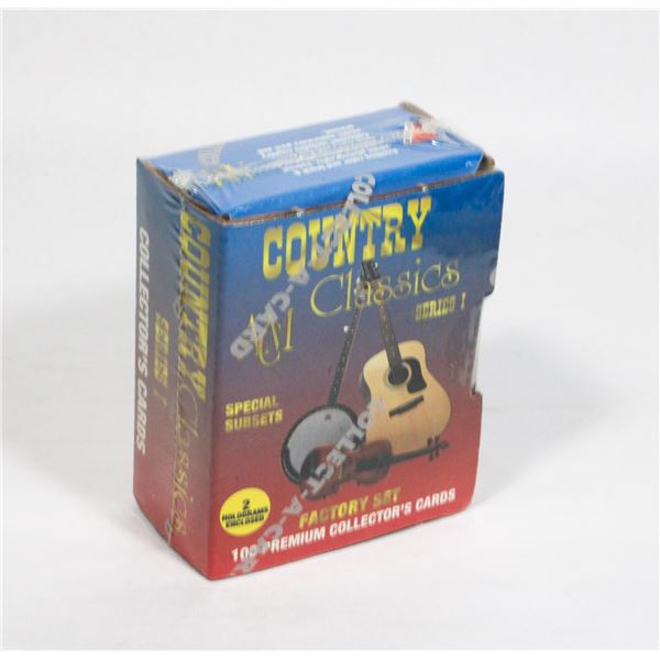 #509 SEALED COUNTRY CLASSICS COLLECTOR CARDS 1992