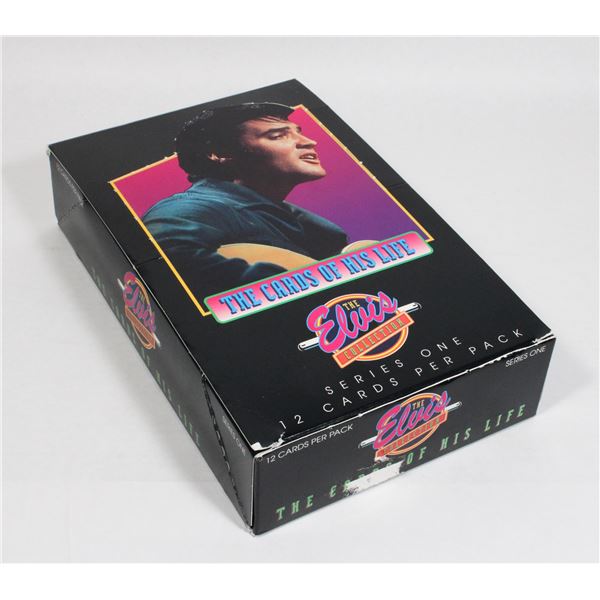 #519 ELVIS CARDS OF HIS LIFE SET #1 COMPLETE BOX