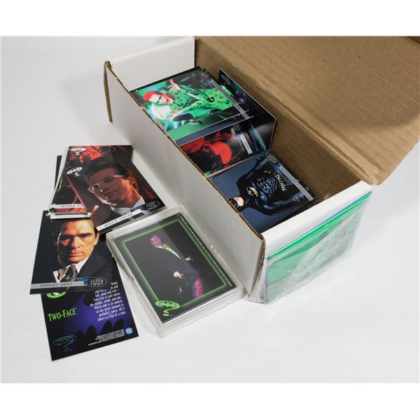 #522 BATMAN FOREVER 1995 FLEER ULTRA + STICKERS