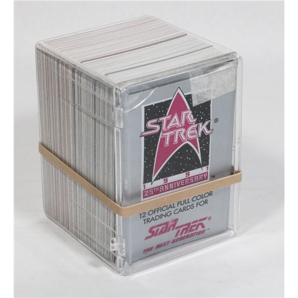 #535 STAR TREK 1991 25TH ANNIVERSARY CARDS SERIES