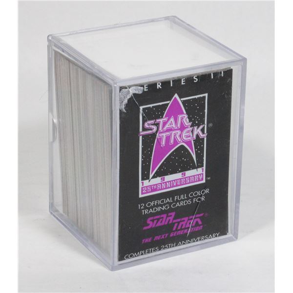 #536 STAR TREK 1991 25TH ANNI CARDS SERIES 2