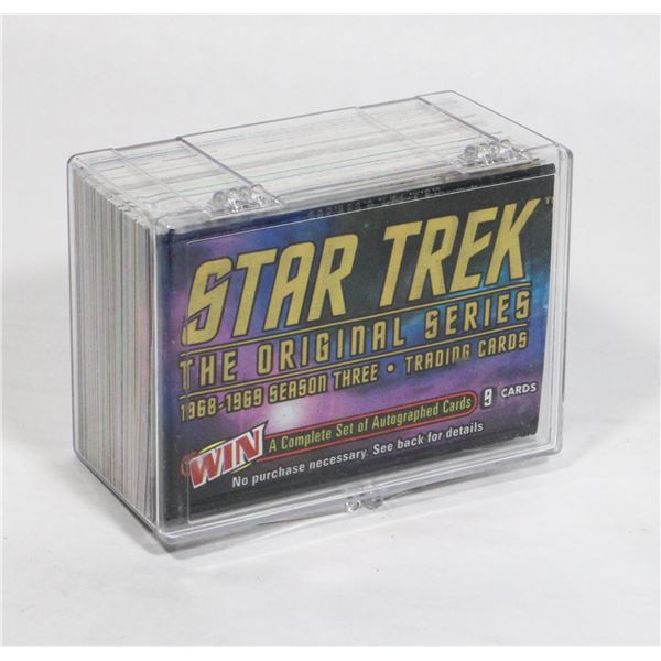 #537 SKYBOX STAR TREK ORIGINAL SERIES COMPLETE SET