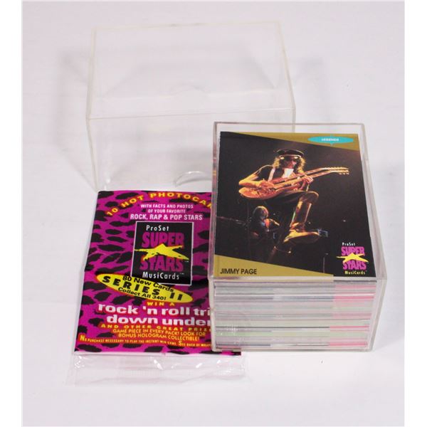 #560 SUPER STARS MUSICARDS 1991 ASSORTED CARDSS