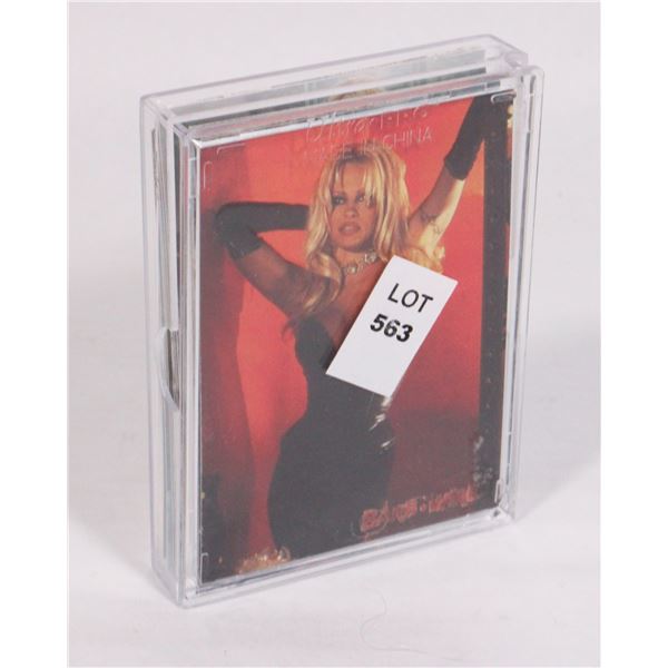 #563 1996 BARB WIRE 1-12 EMBOSSED CARDS COMPLETE