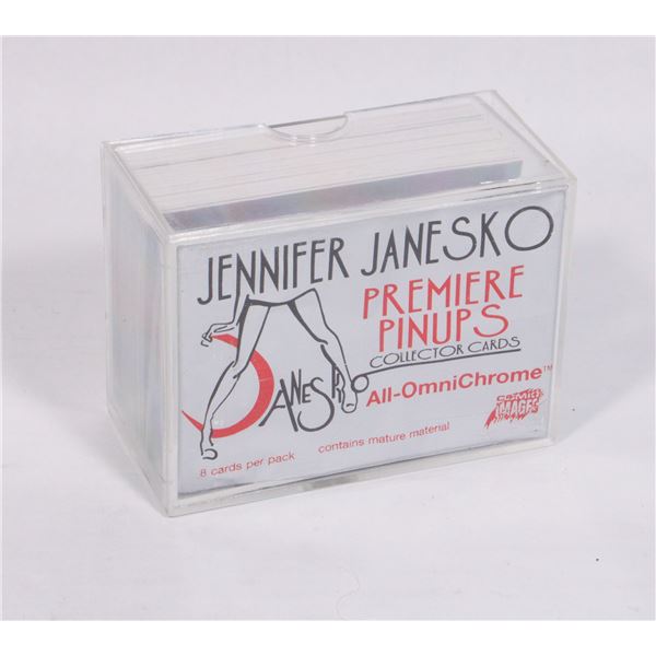 #565 JENNIFER JANESKO PREMIERE PINUPS CARDS CHROME