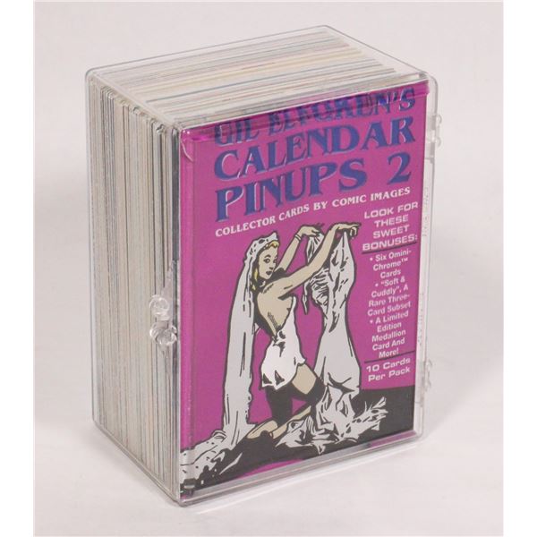 #566 GIL ELVGREN'S CALENDAR PINUPS 2 1994 CARDS