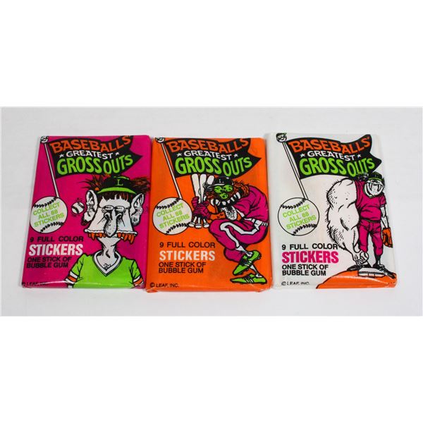 #581 LEAF CARDS SEALED BASEBALL GREATEST GROSSOUTS