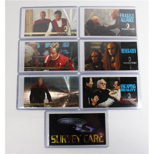 #587 1994 SKYBOX STAR TREK GENERATIONS CARDS +HOLO