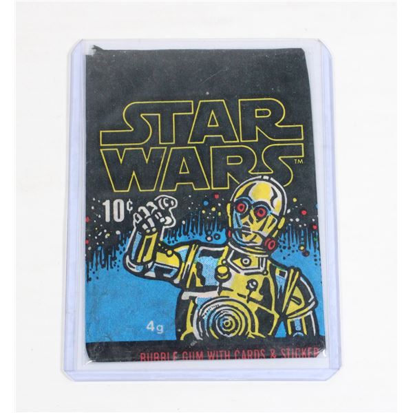 #591 1997 STAR WARS O-PEE-CHEE WAX PACKAGE C-3P0