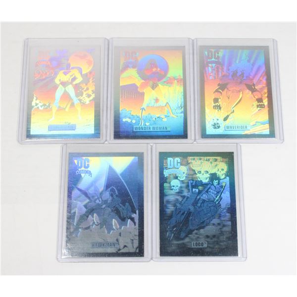 #599 DC HOLOGRAM HALL OF FAME CARD LOT 1991 LOBO