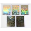 Image 1 : #600 IMPEL 1992 HOLOGRAM CARDS XH-1 XH-5 FULLSET
