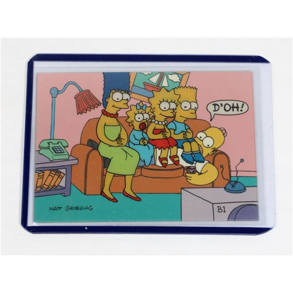 #601 SKYBOX BONGO COMICS SIMPSONS PROMO CARD