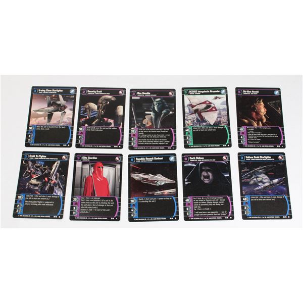 #602 STAR WARS TRADING CARD GAME  2005 LOT