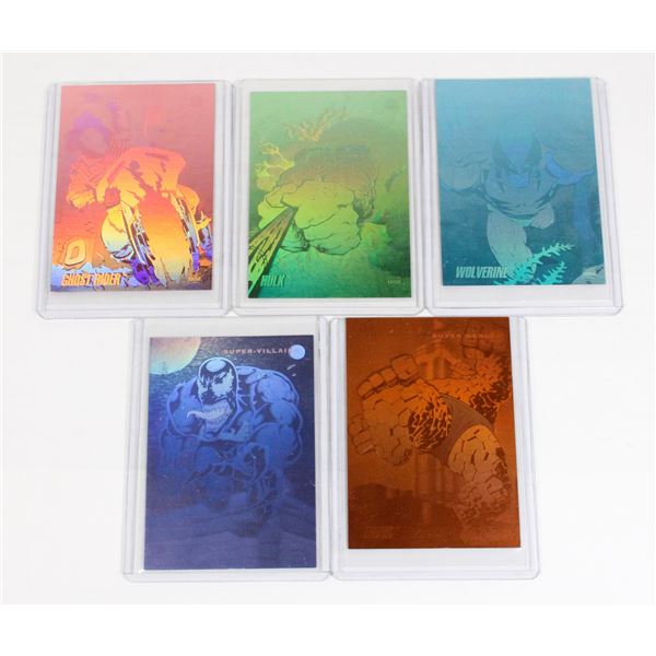 #605 IMPEL 1992 MARVEL SERIES 3 HOLOGRAM SET VENOM