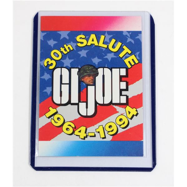 #609 PROMOTIONAL G.I. JOE GI JOE 1994 CARD 30TH