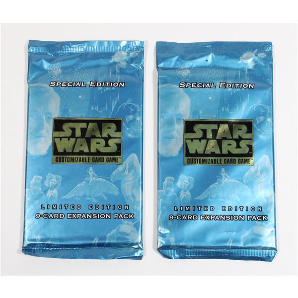 #618 STAR WARS CUSTOMIZABLE CARD GAME SEALED PACK