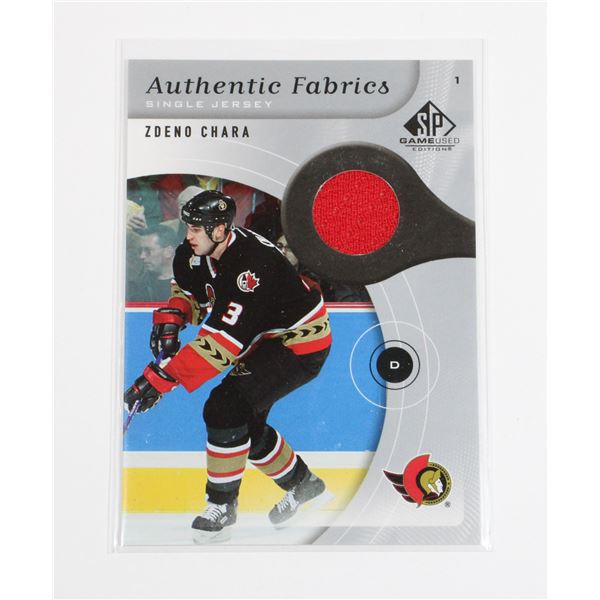 #629 UPPER DECK GAME USED JERSEY CARD  SENATORS