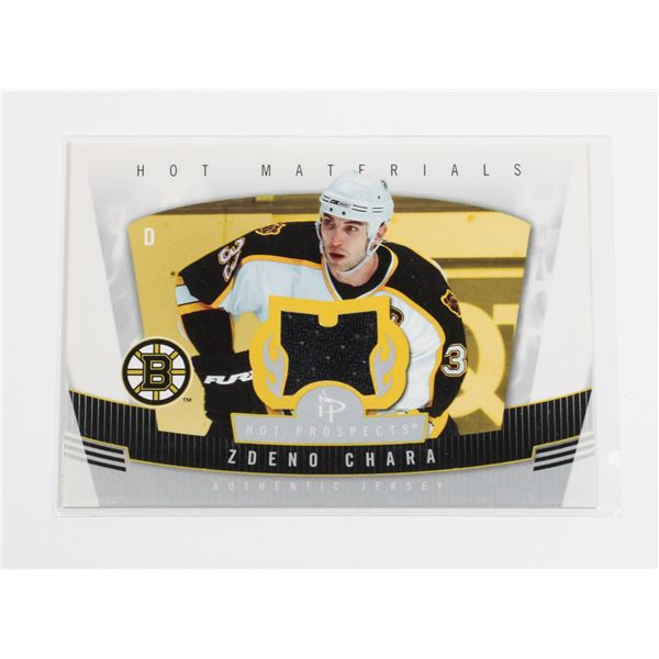 #631 UPPER DECK GAME USED JERSEY CARD BOSTON