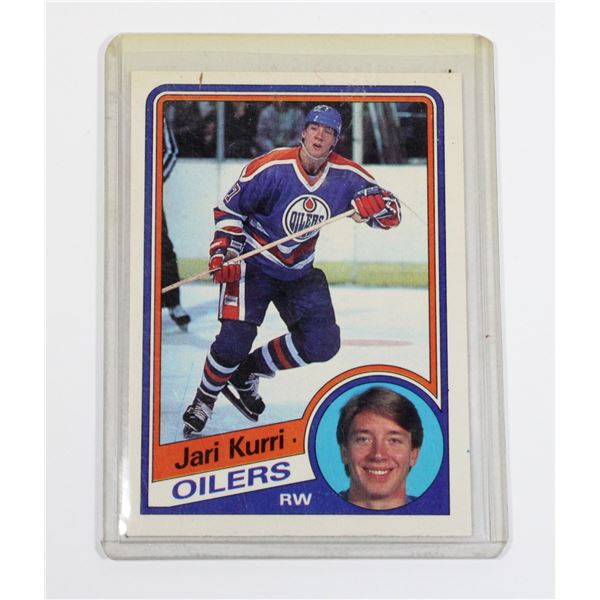 #635 O-PEE-CHEE HOCKEY CARD EDMONTON OILERS JARI