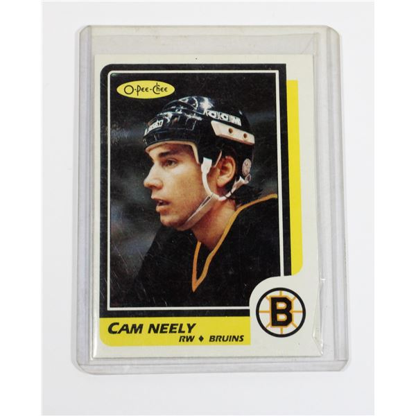 #636 O-PEE-CHEE HOCKEY CARD BOSTON BRUINS CAM