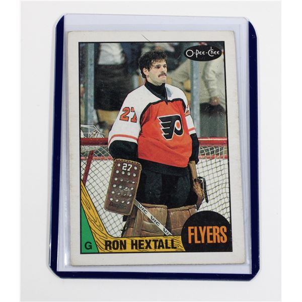 #638 O-PEE-CHEE HOCKEY CARD 1987 FLYERS RON