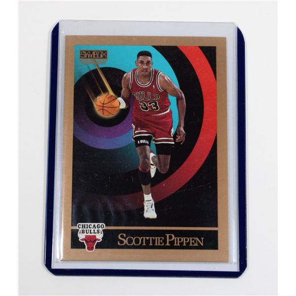 #640 SKYBOX BASKETBALL CARD SCOTTIE PIPPEN 1990