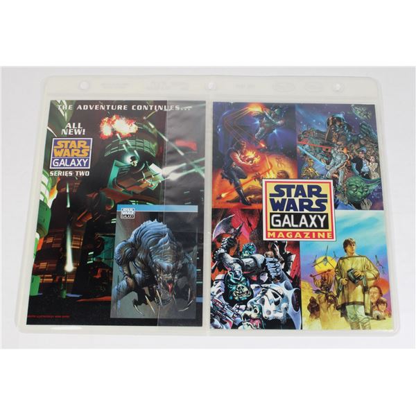 #649 PROMOTIONAL LARGE STAR WARS CARDS GALAXY