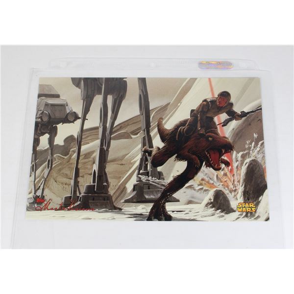 #650 1995 RALPH MCQUARRIE PROMO TOPPS STAR WARS