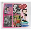 Image 1 : #658 BETTY BOOP PROMO CARD LARGE SIZE ECHO 1994