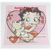 Image 2 : #658 BETTY BOOP PROMO CARD LARGE SIZE ECHO 1994