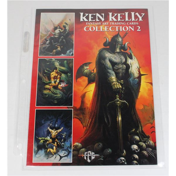 #659 PROMO KEN KELLY FANTAST ART TRADING CARD