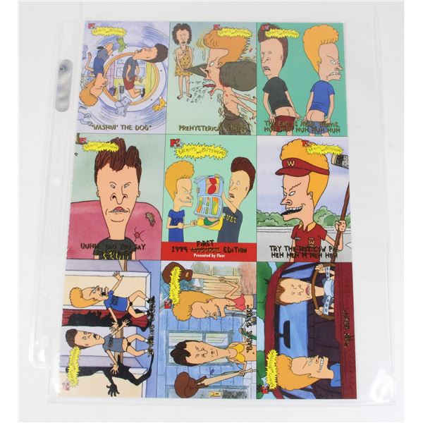 #670 MTV BEAVIS AND BUTTHEAD PROMOTIONAL CARD