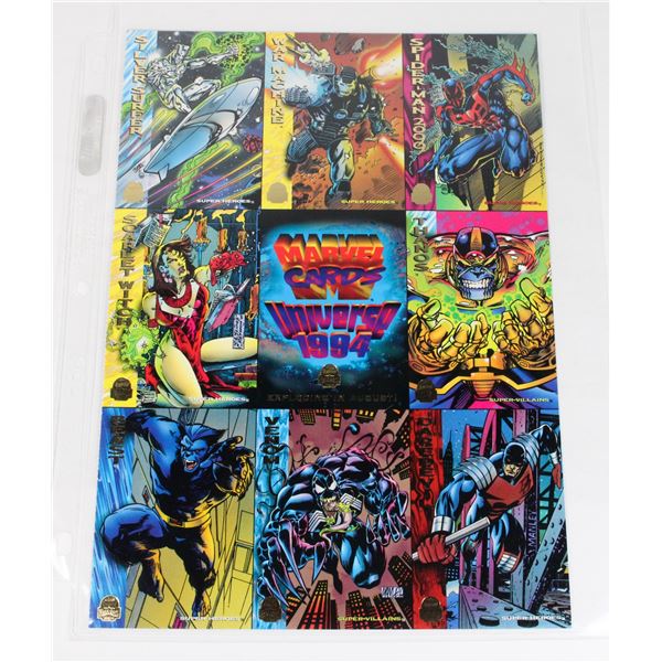 #672 MARVEL CARDS UNIVERSE 1994 PROMOTIONAL FLEER
