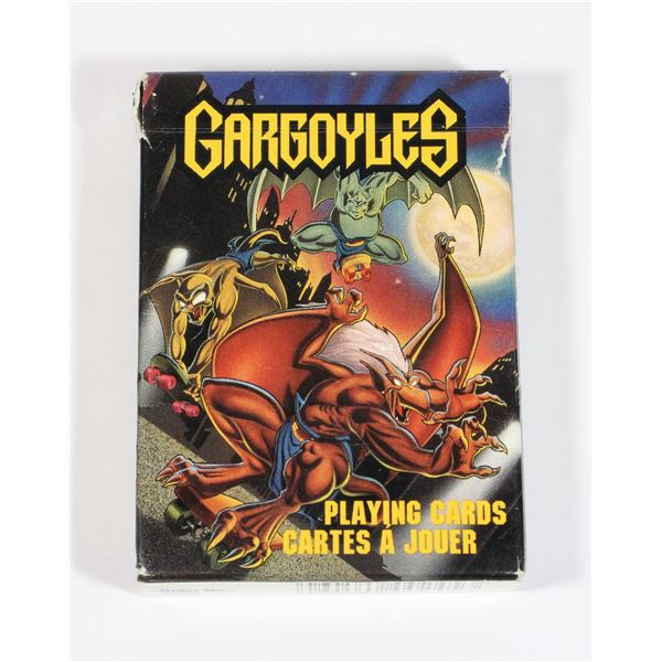 #673 GARGOYLES PLAYING CARDS 1990'S CARTOON IN