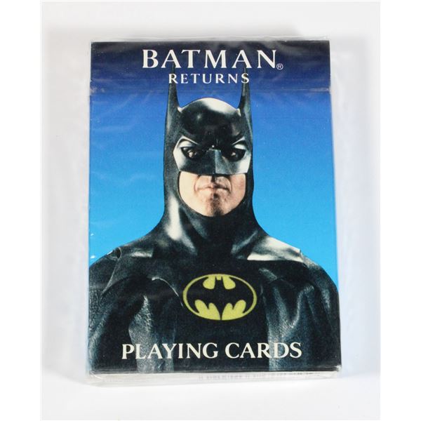 #677 SEALED BATMAN RETURNS PLAYING CARDS 1992