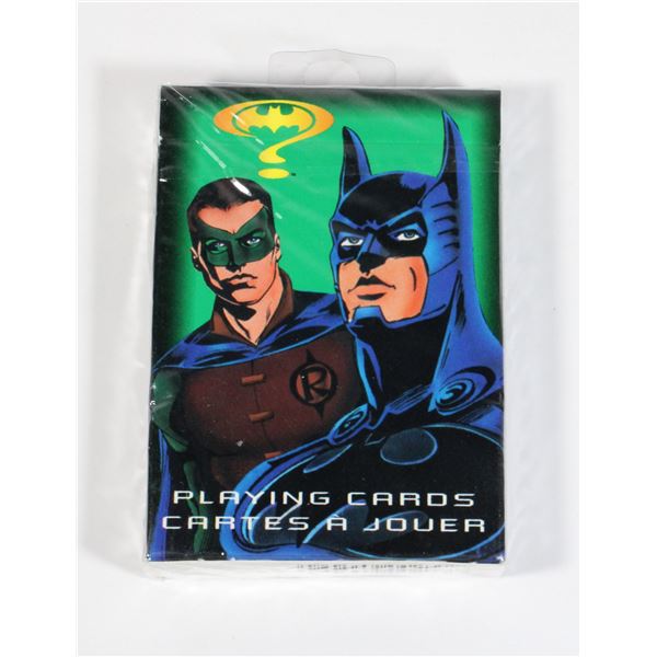 #681 SEALED BATMAN FOREVER PLAYING CARDS 1995