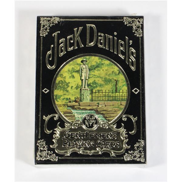 #683 SEALED JACK DANIELS GENTLEMEN'S PLAYING CARDS