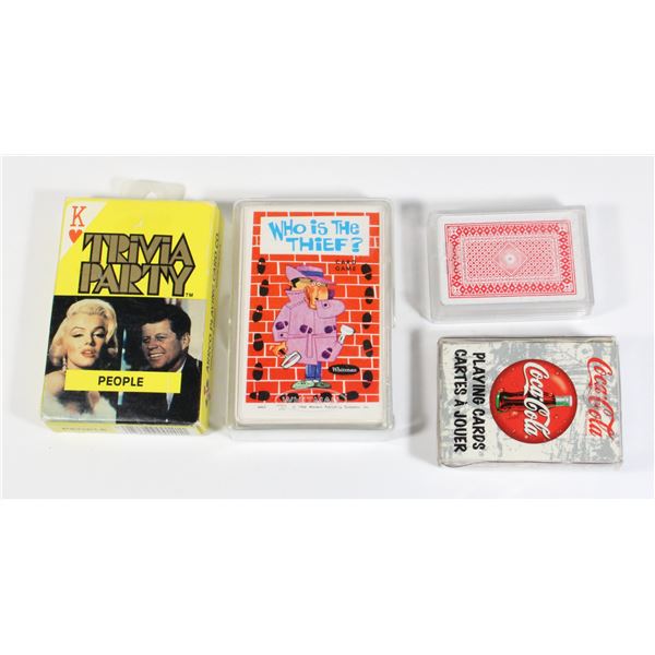 #684  ASSORTED PLAYING CARDS INC WHO IS THE THEIF