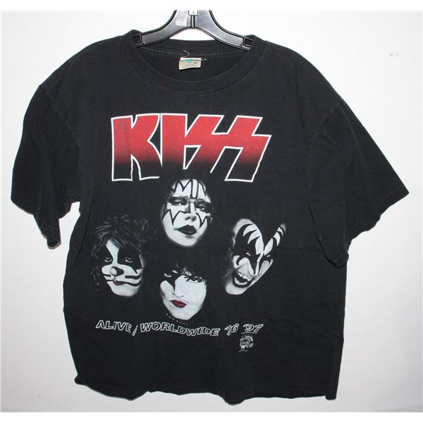 #692 KISS ALIVE WORLD TOUR 1996 1997 T SHIRT