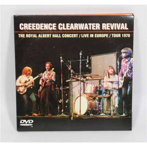 #699 CREEDENCE CLEARWATER REVIVAL TOUR DVD CD SET