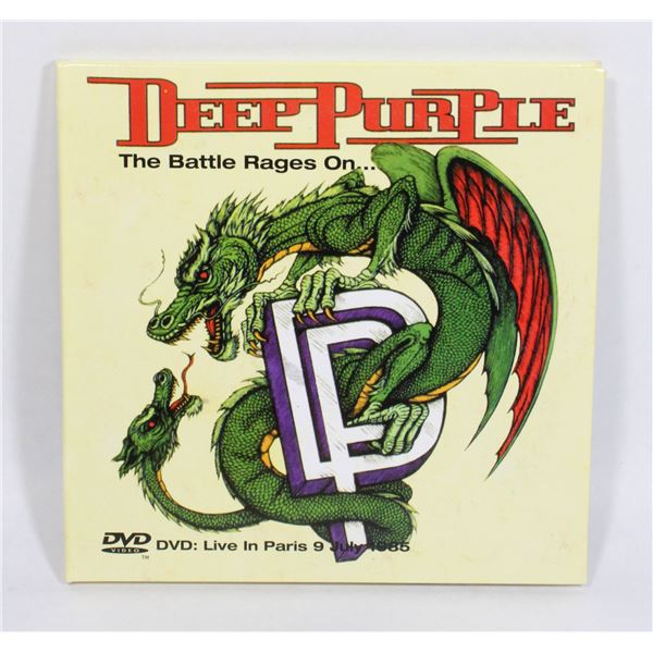 #707 DEEP PURPLE BATTLE RAGES ON CD DVD SET 2005