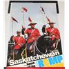 Image 1 : #722 VINTAGE RCMP SASKATCHEWAN POSTER 34X22 INCH