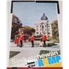 Image 1 : #723 VINTAGE RCMP SASKATCHEWAN POSTER 34X22 INCH