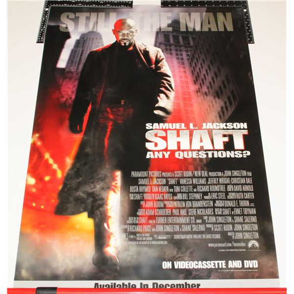 #730  MOVIE POSTER SHAFT SAMUEL L JACKSON 2000