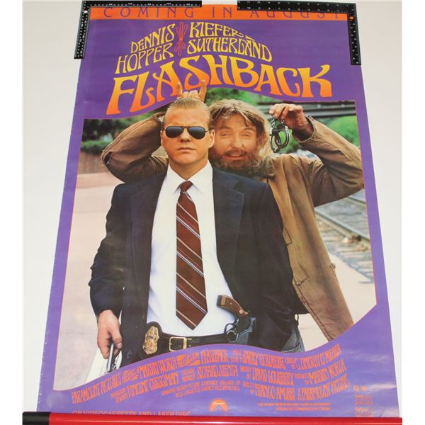 #733  VINTAGE MOVIE POSTER FLASHBACK 41X27 1990